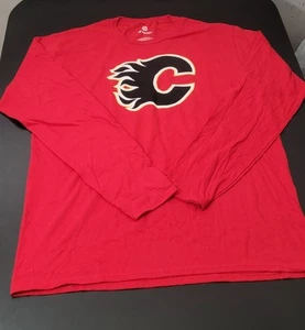 Fanatics NHL Calgary Flames LS Shirt Large - Picture 1 of 6