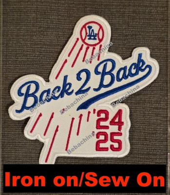 World Series Patch Back to Back Champions Patch - LA Dodgers champions patch - Image 1 of 2