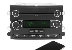 2007 Ford Expedition AM FM CD Player XM Ready Radio w Bluetooth 7L1T-18C869-AF - Bild 1 von 6