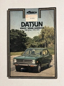 Datsun: Service•Repair Handbook DAM-1 1200 Series 1971-72 Clymer First Printing - Picture 1 of 18