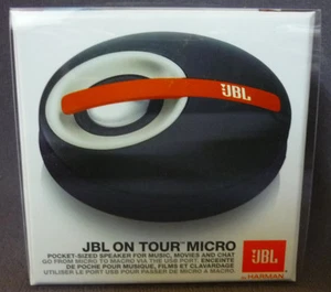 JBL ON TOUR MICRO PORTABLE IPOD IPHONE IPAD MP3 LAPTOP PC SPEAKER SYSTEM BLACK - Picture 1 of 2