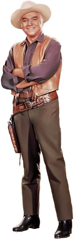 BONANZA BEN CARTWRIGHT LORNE GREENE LIFESIZE CARDBOARD STANDUP STANDEE CUTOUT