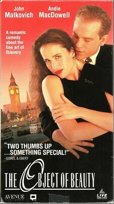 The Object of Beauty VHS 2001 John Malkovich Andie MacDowell Lolita Davidovich  - Image 1 of 4