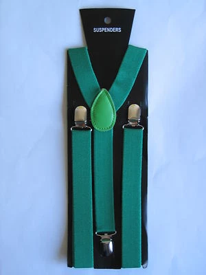 (Todos los colores) Tirantes con clip elásticos en forma de Y ajustables para hombre y mujer Foto 1 de 4