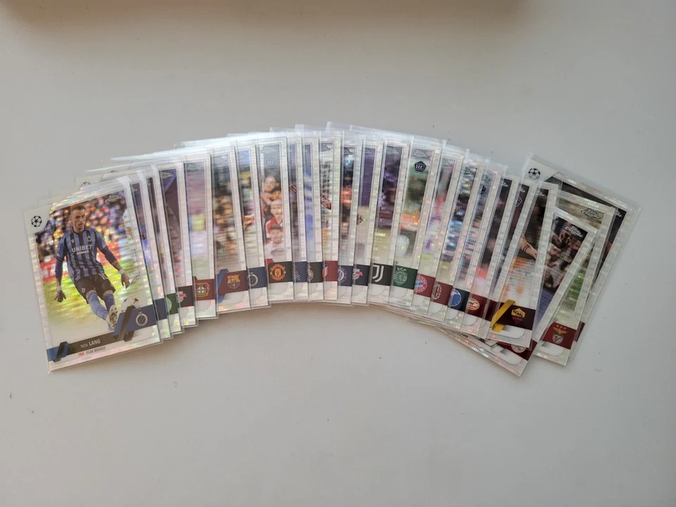 2022-23 Topps Chrome UEFA Club Competitions Pulsar Parallel Single You Pick - Image 1 of 1