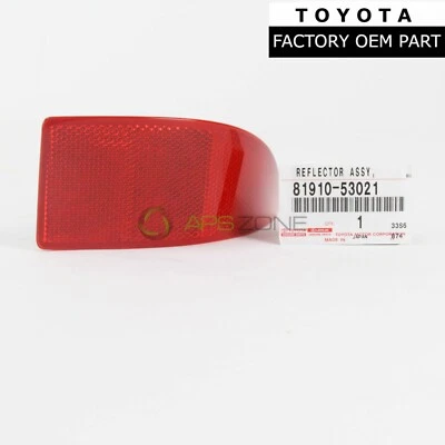 REFLECTOR REFLECTOR LADO DERECHO ORIGINAL LEXUS IS250 IS350 2006-2013 OEM 81910-53021 Foto 1 de 3