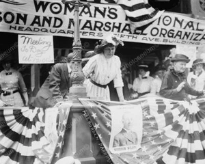 Women Suffrage Rally 1912 Vintage 8x10 Reprint Of Old Photo - Picture 1 of 1