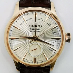 SEIKO PRESAGE SARY132 Rose Gold Automatic Mechanical Elegant Men Watch New Box - Picture 1 of 12