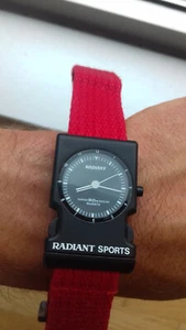 Radiant SPORTS RED NATO STRAP VINTAGE COLLECTION WATCH NOS UHR MONTRE FOND3 - Bild 1 von 12
