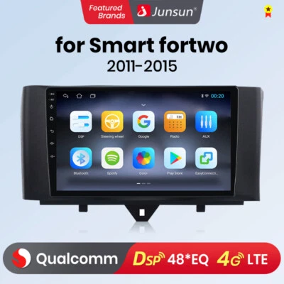 Qualcommchip CarPlay Android13 Autoradio GPS Navi für Smart Fortwo 451 2005-2010 - Bild 1 von 4