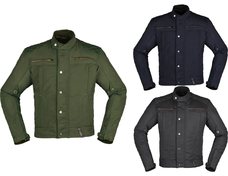 Modeka Thiago Herren Motorrad Jacke wasserdicht Urban City mit Protektoren - Bild 1 von 1