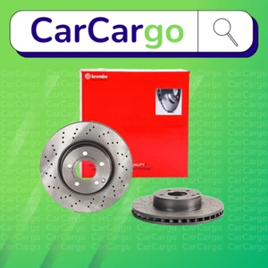 Brembo Vented Front Brake Discs Pair For Mercedes SL 350 2003-2012 312 mm - Picture 1 of 9