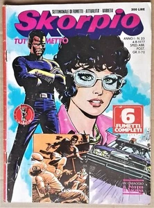 SKORPIO n.23 Anno I (1977)..con poster Salinas_OTT_Vedi note e foto - Foto 1 di 2