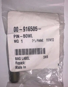 Hobart 00-916505 Bowl Right Pin Replacement Part Free Shipping - Picture 1 of 4