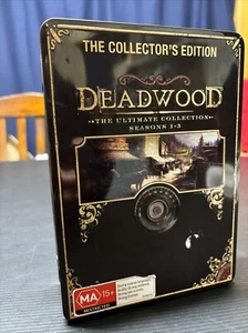 Deadwood : Season 1-3 (DVD, Region 4, 12- Discs) Collector's Edition,Box , RED5 - Picture 1 of 8