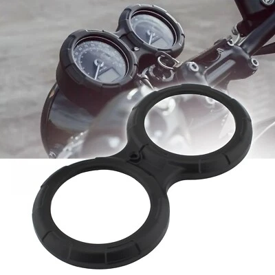 Cubierta de calibre de aluminio negra para TRIUMPH Thruxton R Bonneville T120/T100 17-UP Foto 1 de 4