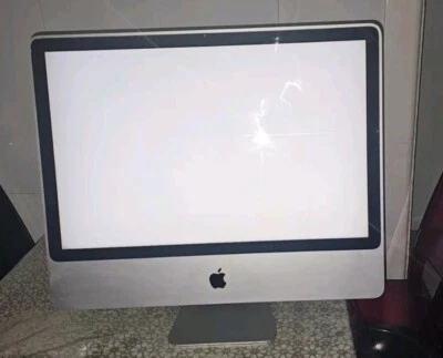  Apple iMac 9.1 Computer (early 2009) 24" Core 2 Duo 2.66Ghz A1225 - Parts AS IS - Image 1 of 4