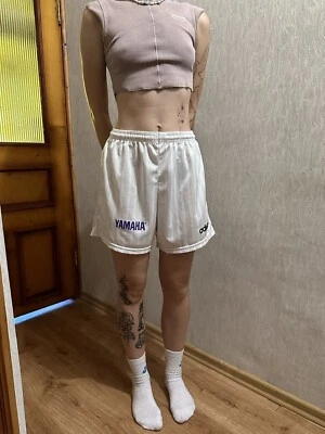 ADIDAS 80s Football Soccer Shorts Yamaha Sponsor Vintage 80s Made in UK - Image 1 of 4