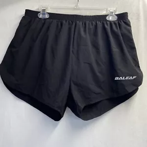 BALEAF Sport Fitnessstudio/Laufen gefütterte Shorts Damen groß schwarz elastische Taille neu - Bild 1 von 16