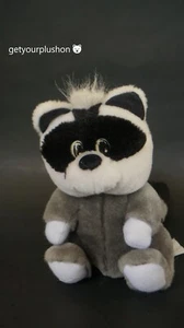 VINTAGE RACCOON PLUSH * 7" TALL - Picture 1 of 2