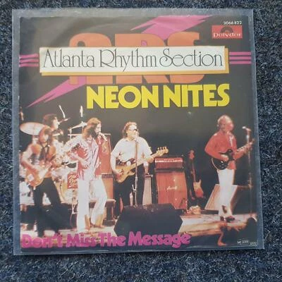 7" Single Vinyl Atlanta Rhythm Section/ ARS - Neon nites GERMANY - Image 1 of 4