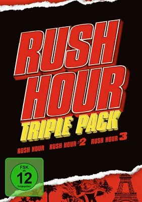 Rush Hour - Triple Pack / Gift Set - (Teil 1+2+3) # 3-DVD-BOX-NEU - Bild 1 von 2