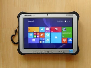 Panasonic TOUGHPAD FZ-G1 Intel i5 @1.90 GHz Turbo 2.40 GHz SSD 256 Go, Win8 Pro - Photo 1/21