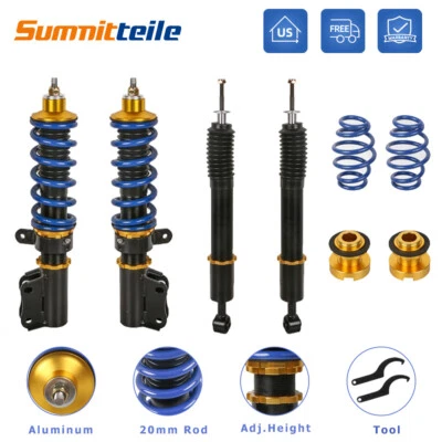Set(4) Coilovers Suspension Shocks For 2006-2008 Honda Fit Base DX EX LX 4-Door Foto 1 de 4
