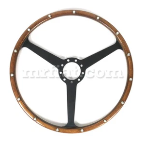 Volante avellanado negro Aston Martin DB2 DB3 DB4 DB5 DB6 OEM nuevo - Imagen 1 de 1