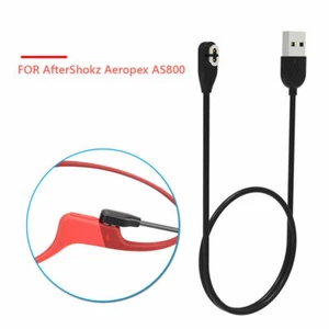 US Magnetic Earphone Charger Cable for AfterShokz Aeropex AS800/OpenComm ASC100 - Picture 1 of 11