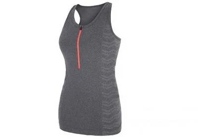 NWT Every Second Counts Women's Grey Marl Relay Vest Size L/XL - Image 1 of 4