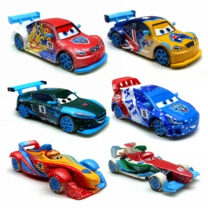 DISNEY PIXAR CARS ice racers frosty ICE RACERS 1:55 Mattel F1 alloy racer - Picture 1 of 23