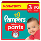 Pampers® Windeln baby-dry™ Monatsbox Größe Gr.3 (6-11 kg) für Babys und...