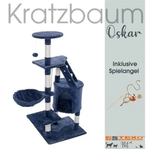 Rascador Árbol para Gato 118 CM XL de Juego Gris Oscuro - Imagen 1 de 11