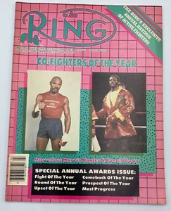 De colección Revista de Boxeo The Ring Calificaciones Anuales de Luchadores Activos Marzo 1986 - Imagen 1 de 4