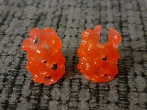 Mattel Monster High Doll Orange Arm Cuff Bracelets Lot Part Clothes Accessories - Picture 1 of 1
