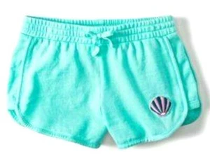 Roxy Girls' Sweat Shorts Big Little Mermaid New Adventures Drawstring Solid New - Picture 1 of 12