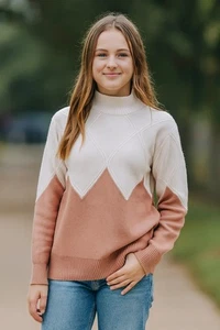 Alfani Size L Turtleneck Rayon Polyester Nylon Long Sleeves Sweater - Picture 1 of 19