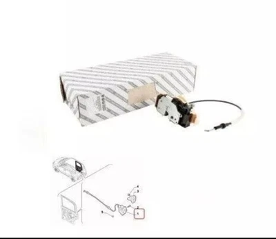 New Original Fiat Door Lock Door Rear Right Passenger side Panda 312 52018468 - Image 1 of 4