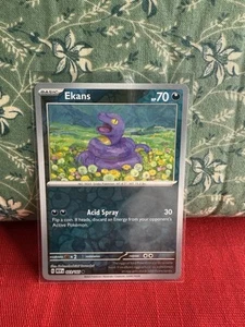 Pokemon Near Mint 151 Reverse Holo Ekans 023/165 - Photo 1 sur 2