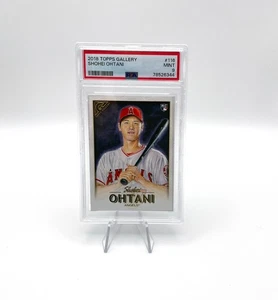 SHOHEI OHTANI 2018 Topps Gallery Rookie L.A. ANGELS / L.A. DODGERS RC #116 PSA 9 - Bild 1 von 4