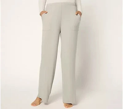 Barefoot Dreams Ultra Soft Rib Ptch Pcket Pant-Harbor Haze-Petite Small A680547 - Image 1 of 2