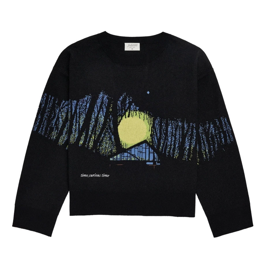 Folklore Album Cabin Sweater MEDIUM Taylor Swift - Image 1 of 3