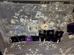Wholesale Joblot Resale 66 rings 925 And Base Metals Various Sizes Mainly New. - Picture 1 of 6