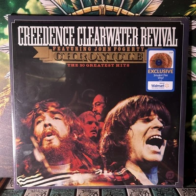 Creedence Clearwater Revival Chronicle Hits Vinyl Record 2LP Smokin Fire SEALED - Image 1 of 2