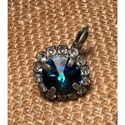 Pendiente Sabika Zafiro y Cristal--ÚNICO Pendiente--(1) Foto 1 de 4