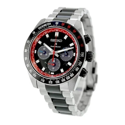 Seiko SBDL121 Prospex Speedtimer Solar Chronograph 41.4mm Limited Datsun 240Z - Immagine 1 di 4