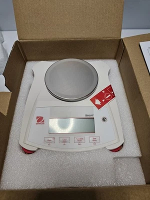 Balanza electrónica portátil Ohaus SPX222 Scout 220 g 0,01 g Foto 1 de 4