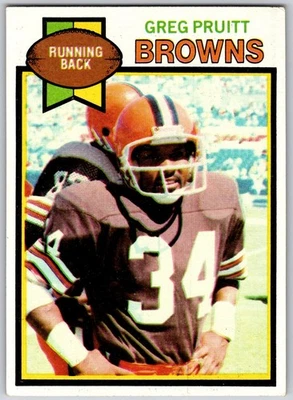 1979 Topps #455 - Greg Pruitt Cleveland Browns (EX) *HGCARDS* - Image 1 of 2