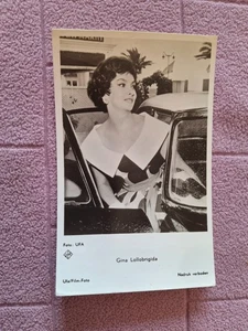 POSTCARD - GINA LOLLOBRIGIDA CINEMA ACTRESS  - ECHTE #4093 PUBLISHED GD - Picture 1 of 2